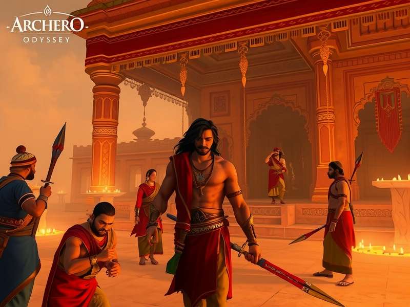 Archero India Odyssey gameplay screenshot